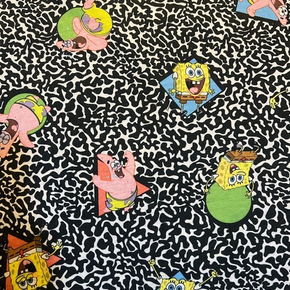 Nickelodeon Sponge Bob Square Pants Graphic Tank Top Size L - Picture 8 of 9